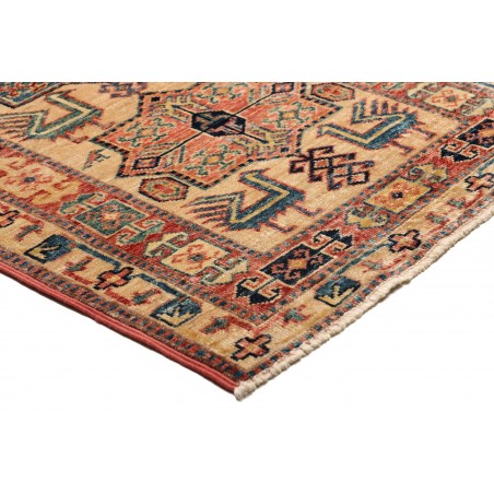 Tappeto Kazak Fine Pakistan marrone grigio 65x185