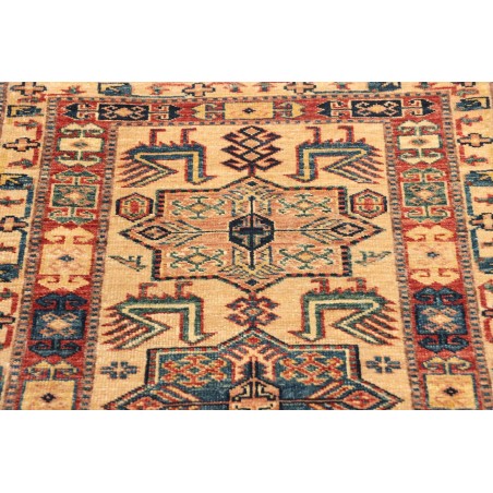 Tappeto Kazak Fine Pakistan marrone grigio 65x185