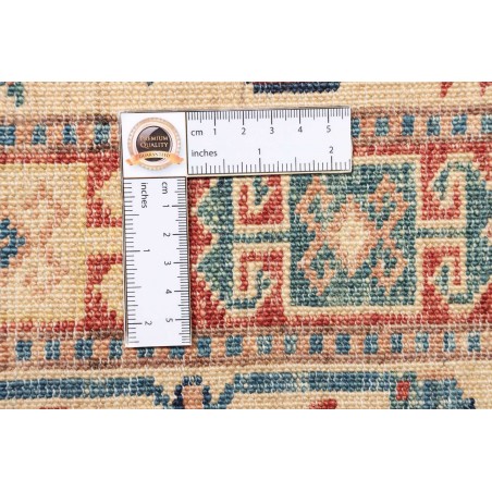 Tappeto Kazak Fine Pakistan marrone grigio 65x185