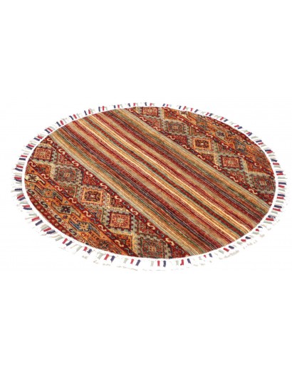 Tappeto Samarkand Pakistan marrone arancione 97x97