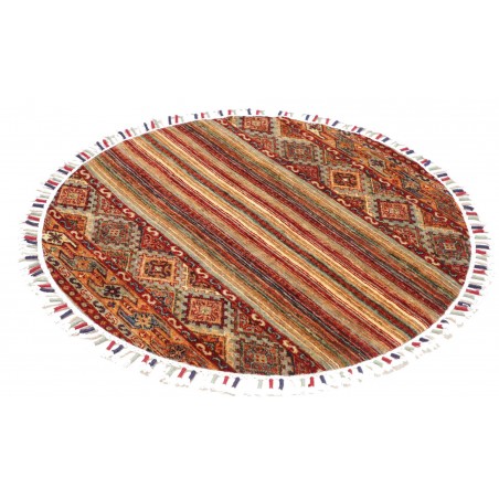 Tappeto Samarkand Pakistan marrone arancione 97x97