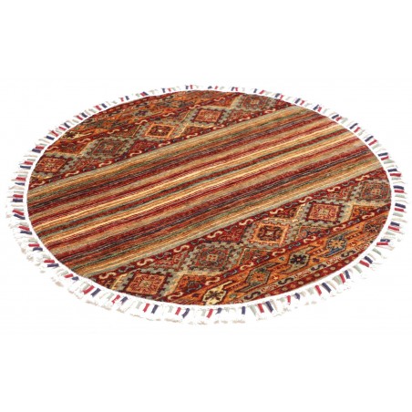 Tappeto Samarkand Pakistan marrone arancione 97x97