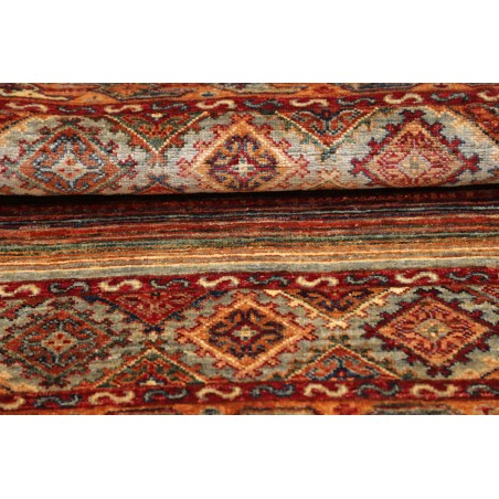 Tappeto Samarkand Pakistan marrone arancione 97x97