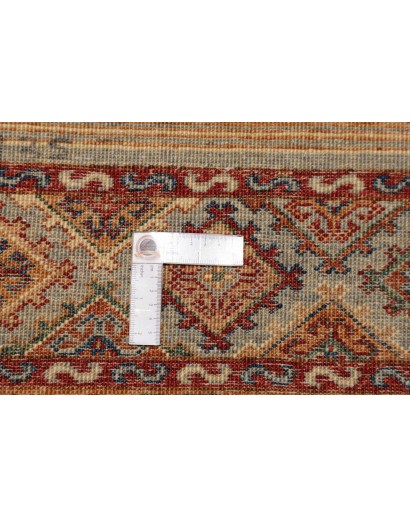 Tappeto Samarkand Pakistan marrone arancione 97x97