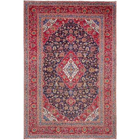 Tappeto Kashan Persia marrone grigio 246x370
