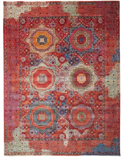 Tappeto Mamlouk Pakistan marrone beige 246x332