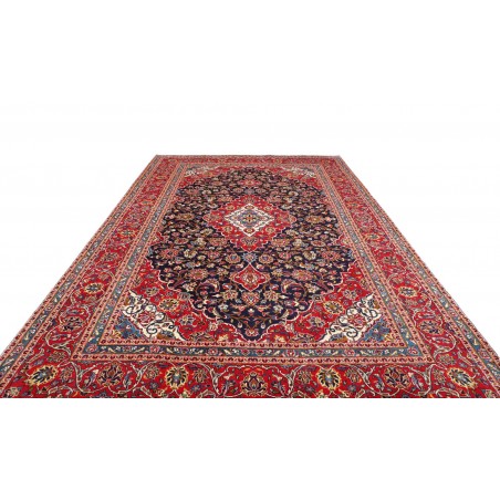 Tappeto Kashan Persia marrone grigio 246x370