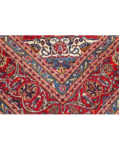 Tappeto Kashan Persia marrone grigio 246x370