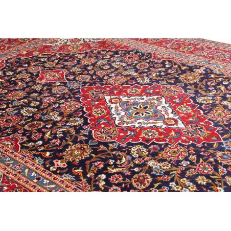 Tappeto Kashan Persia marrone grigio 246x370