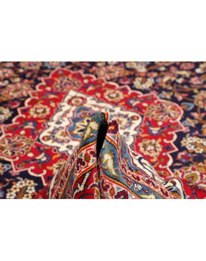 Tappeto Kashan Persia marrone grigio 246x370