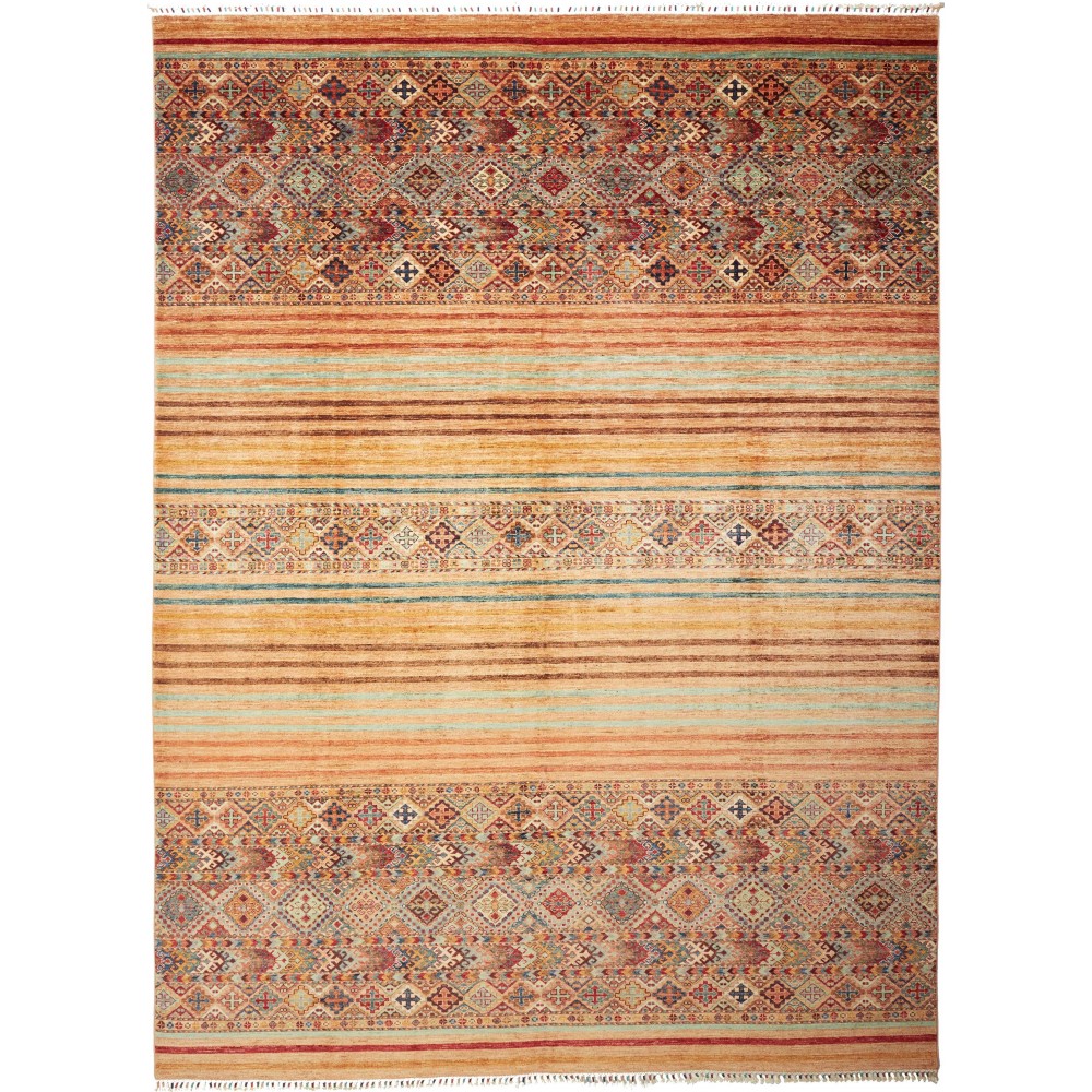 Tappeto Samarkand Pakistan marrone 259x352 Tappeto Samarkand Pakistan marrone 259x352