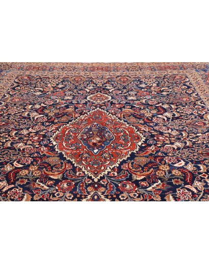 Tappeto Moud Persia azzurro giallo 297x393