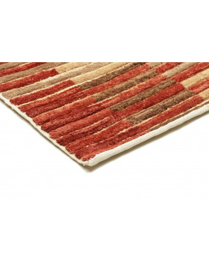 Tappeto Barjesta Pakistan arancione marrone 81x200