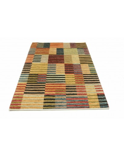 Tappeto Barjesta Pakistan marrone bianco 125x179