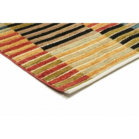 Tappeto Barjesta Pakistan marrone bianco 125x179