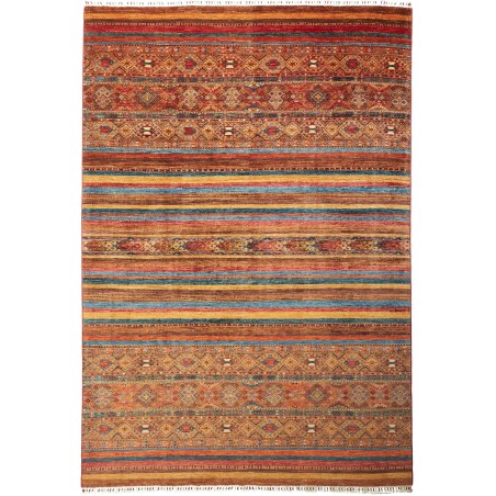 Tappeto Samarkand Pakistan rosso 206x301