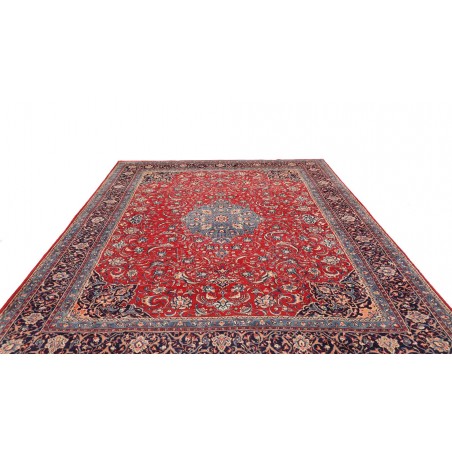 Tappeto Sarough Persia azzurro bianco 240x318