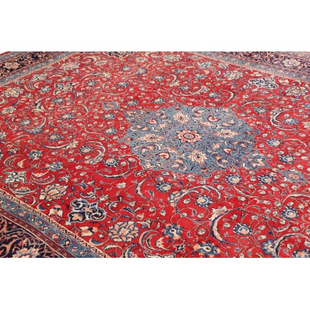 Tappeto Sarough Persia azzurro bianco 240x318