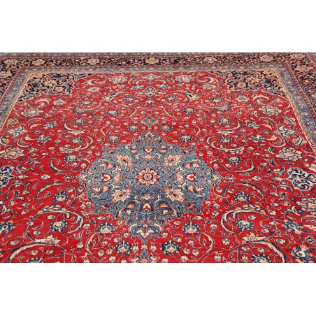 Tappeto Sarough Persia azzurro bianco 240x318