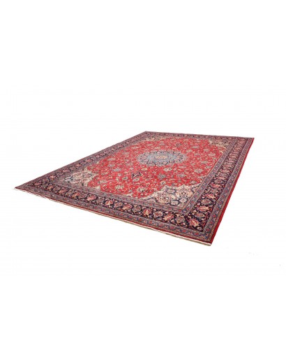 Tappeto Sarough Persia marrone grigio 303x398