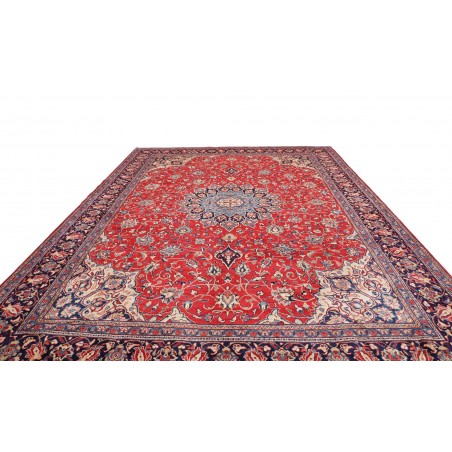 Tappeto Sarough Persia marrone grigio 303x398