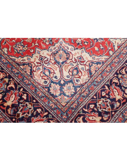 Tappeto Sarough Persia marrone grigio 303x398