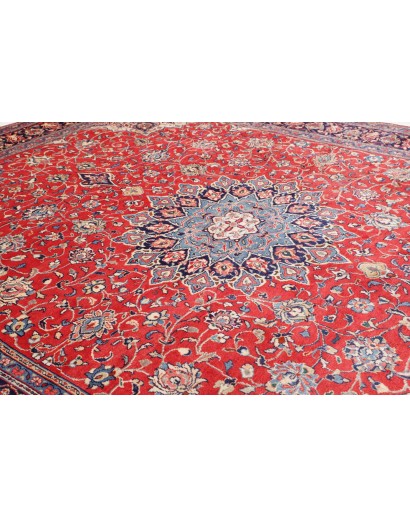 Tappeto Sarough Persia marrone grigio 303x398