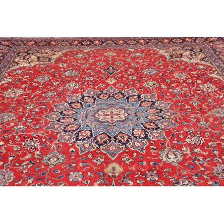 Tappeto Sarough Persia marrone grigio 303x398