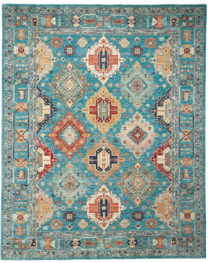 Tappeto Tribal Pakistan grigio marrone 248x312