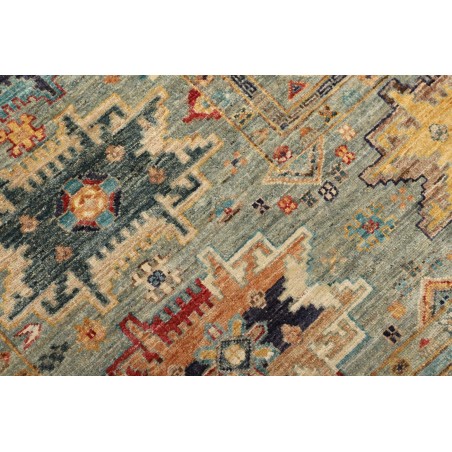 Tappeto Tribal Pakistan marrone azzurro 149x206