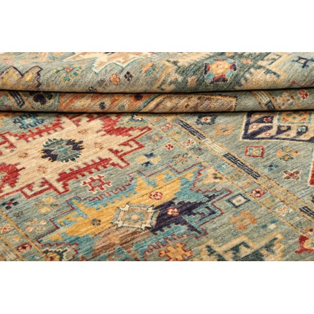 Tappeto Tribal Pakistan marrone azzurro 149x206