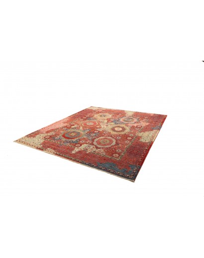 Tappeto Mamlouk Pakistan rosso giallo 253x287