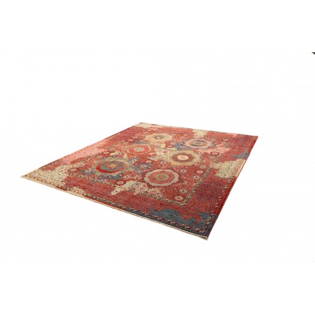 Tappeto Mamlouk Pakistan rosso giallo 253x287