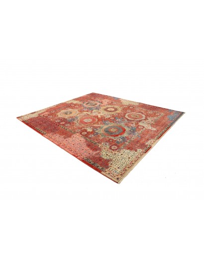 Tappeto Mamlouk Pakistan rosso giallo 253x287