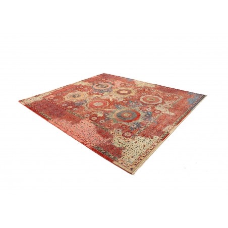 Tappeto Mamlouk Pakistan rosso giallo 253x287