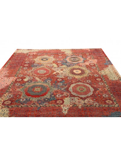 Tappeto Mamlouk Pakistan rosso giallo 253x287