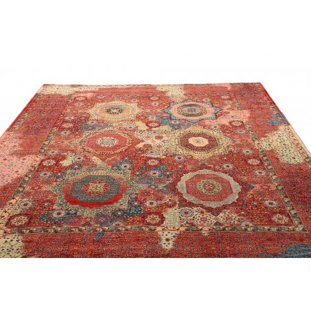 Tappeto Mamlouk Pakistan rosso giallo 253x287