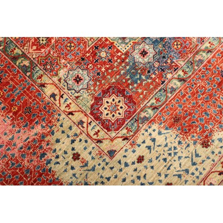 Tappeto Mamlouk Pakistan rosso giallo 253x287