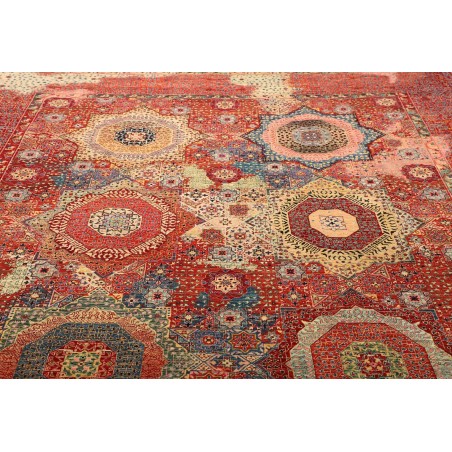 Tappeto Mamlouk Pakistan rosso giallo 253x287