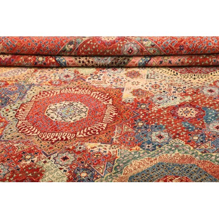 Tappeto Mamlouk Pakistan rosso giallo 253x287