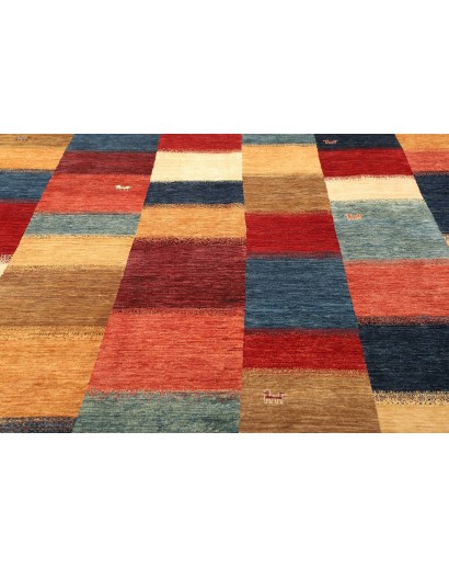 Tappeto Fun Collection Pakistan marrone grigio 244x343