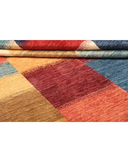 Tappeto Fun Collection Pakistan marrone grigio 244x343