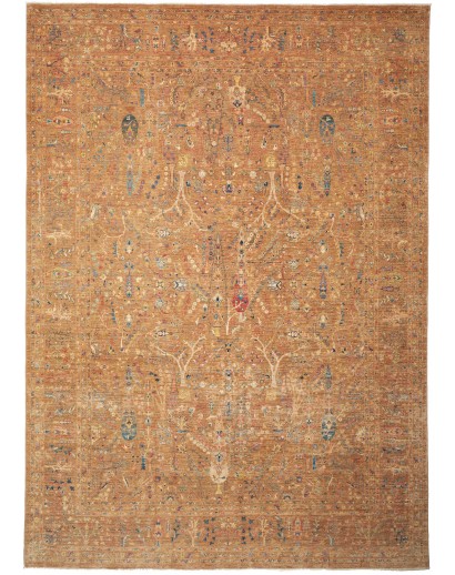 Tappeto Shahi Fine Pakistan arancione 269x380