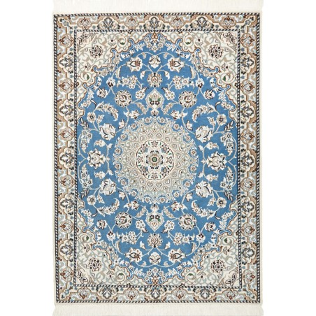 Tappeto Nain 9La Persia bianco verde 93x132