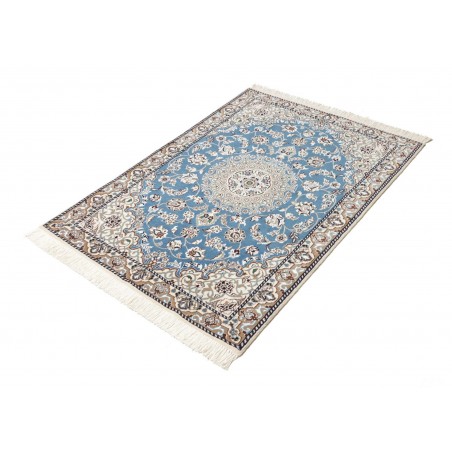 Tappeto Nain 9La Persia bianco verde 93x132