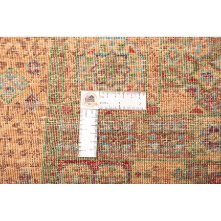 Tappeto Mamlouk Pakistan arancione azzurro 76x202