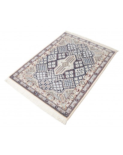 Tappeto Nain 9La Persia bianco grigio 92x120