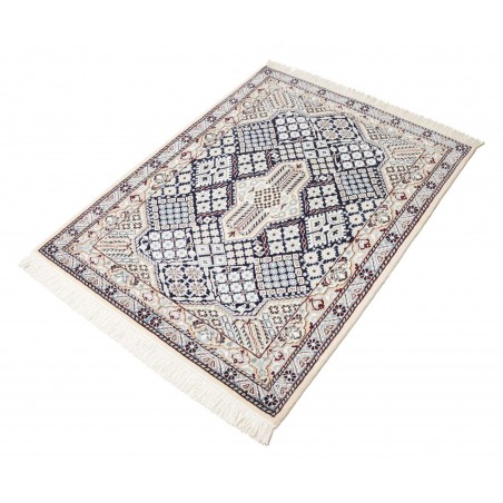 Tappeto Nain 9La Persia bianco grigio 92x120