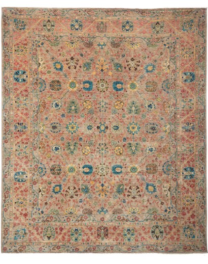 Tappeto Mamlouk Pakistan marrone grigio 252x301