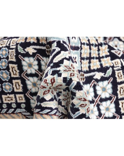 Tappeto Nain 9La Persia bianco grigio 92x120